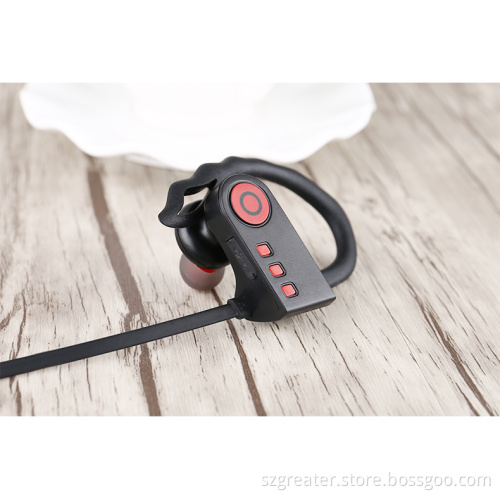 headphones factory 2017 High quality earphones blue tooth Noise Cancelling sport wireless Bluetooth Headset with with CSR Chip